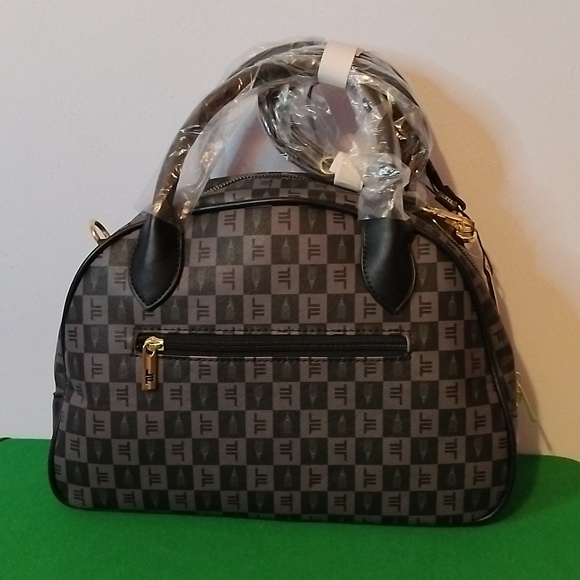 Black London Fog Bowler Satchel - Picture 5 of 11